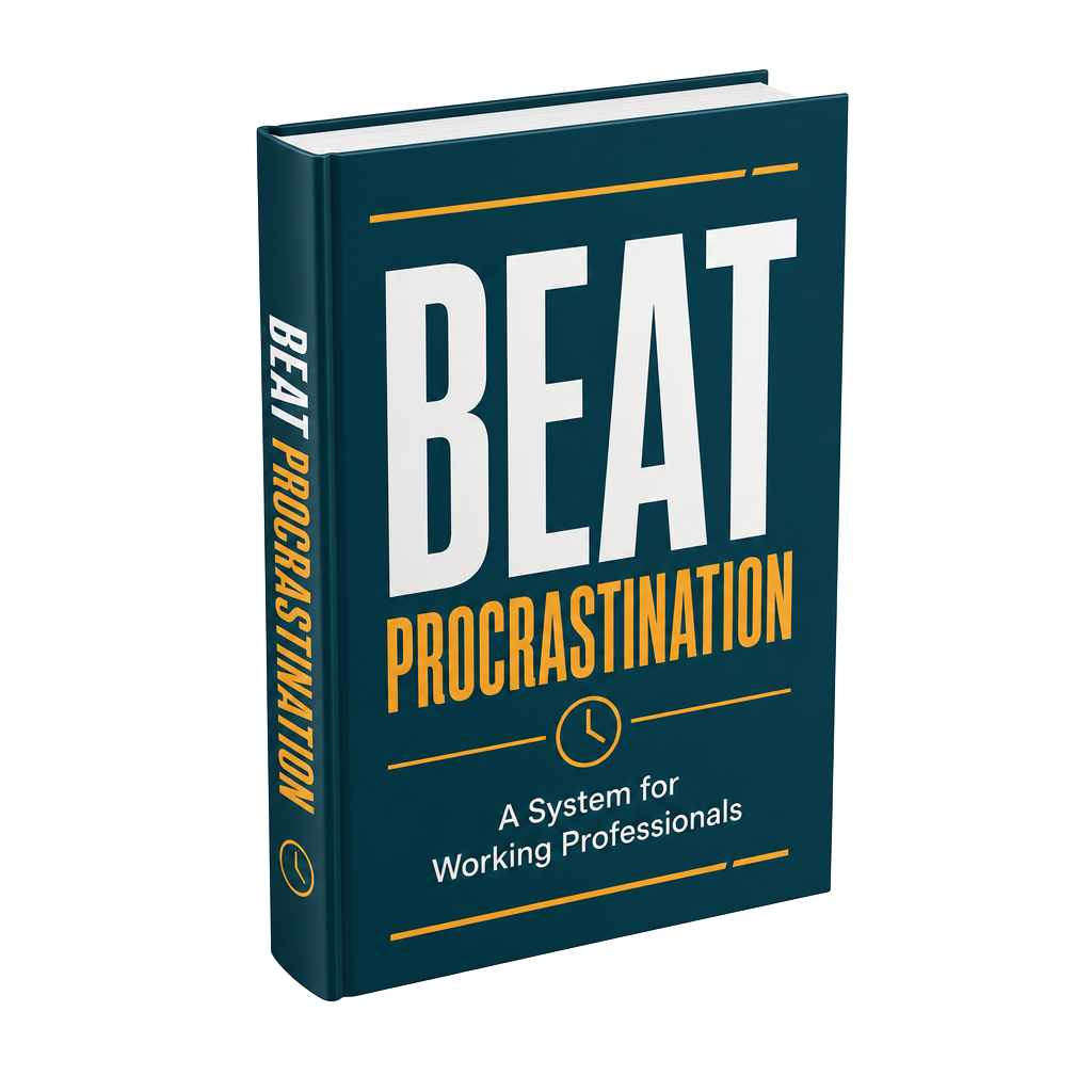 Beat Procrastination ebook cover